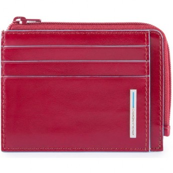 Чехол для кредитных карт PIQUADRO BLUE SQUARE PP4822B2R/R красный Чехол для кредитных карт PIQUADRO BLUE SQUARE PP4822B2R/R красный