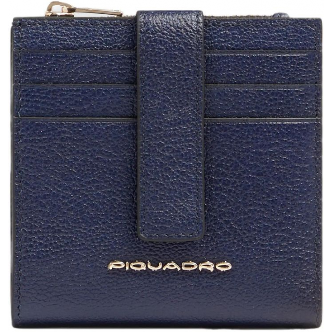 Чехол для кредитных карт PIQUADRO PATRICIA темно-синий кожа PP6843W140R/BLU