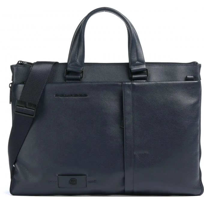 Деловая сумка мужская PIQUADRO RUSSEL синяя CA4021W137/BLU