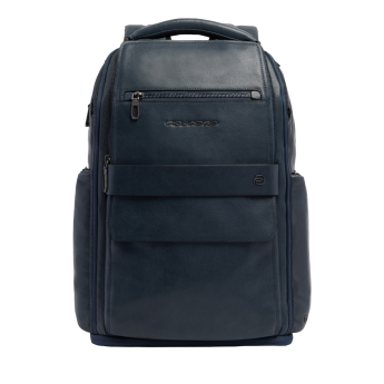 Рюкзак мужской PIQUADRO SOLM CA7023S141BM/AV серо-голубой кожа