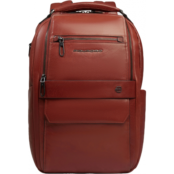 Рюкзак мужской PIQUADRO SOLM табачный кожа CA7020S141/CU