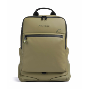 Рюкзак PIQUADRO CORNER 2.0 C20W CA6464C2OW/VE3 фисташковый полиуретан Рюкзак PIQUADRO CORNER 2.0 C20W CA6464C2OW/VE3 фисташковый полиуретан
